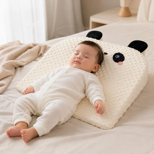 Bamboo Anti-Reflux Pillow | Nursing Pillows | Introducing the Bamboo Anti-Reflux Slope PadThe Bamboo Anti-Reflux Slope Pad is expertly designed to provide a safe and comfortable feeding experience for your newborn. With its gentle incline, this nursing pi