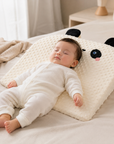 Bamboo Nursing Pillow | Anti-Reflux Design, Soft Cotton Cover 1