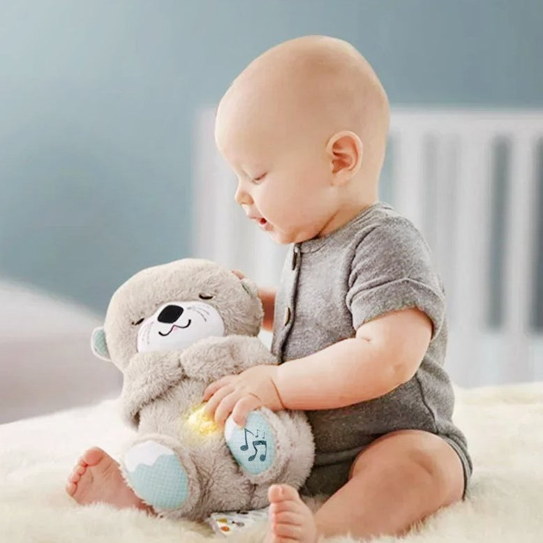 Breathing Otter | Uncategorized | Introducing Bubbly Otter Plush: Your Baby's Comfort CompanionImagine a world where your baby drifts off to sleep peacefully, embraced by the gentle rhythm of the Bubbly Otter. This is not just a plush toy; it’s the soothi