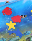 Bubbles Tummy Time Mat | Inflatable, Leakproof Baby Play Mat 6