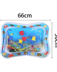 Bubbles Tummy Time Mat | Inflatable, Leakproof Baby Play Mat 8