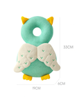 Buzzy Head Protector Pillow | Lightweight, Cotton, Adorable Animal Designs 2