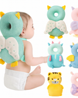 Buzzy Head Protector Pillow | Lightweight, Cotton, Adorable Animal Designs 4