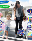 Dino Busy Board | 8-Sided Montessori Educational Toy, Travel-Friendly, Sensory Activities 6