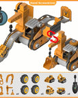 Mighty Builder Set | Educational Building Toys, Durable ABS Blocks for Kids 4