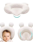 Nurture Baby Pillow | Ergonomic, Hypoallergenic Cotton, Breathable 1