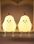 Pear Shaped Night Light With Soft Adjustable Glow 4