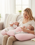 Tandem Haven Nursing Pillow | Ergonomic Support for Twins, Soft Fabric, Easy Care 18