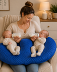 Tandem Haven Nursing Pillow | Ergonomic Support for Twins, Soft Fabric, Easy Care 21