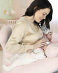 Tandem Haven Nursing Pillow | Ergonomic Support for Twins, Soft Fabric, Easy Care 7