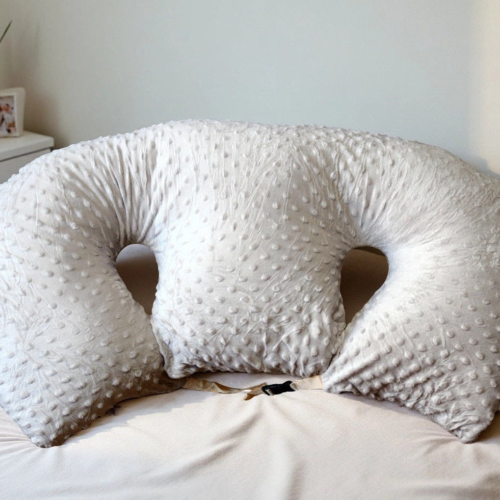 Twin Nursing Pillow | Nursing Pillows | Tandem Haven Nursing Pillow: The Ultimate Support for Twin MomsDesigned specifically for the unique journey of twin motherhood, the Tandem Haven Nursing Pillow offers a perfect blend of comfort, support, and conveni