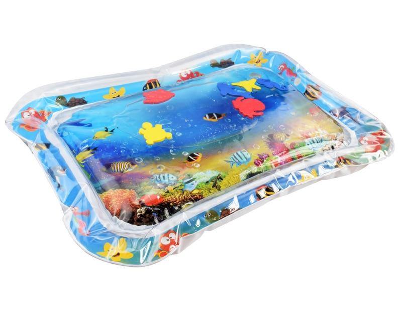 Bubbles Tummy Time Mat | Inflatable, Leakproof Baby Play Mat 0
