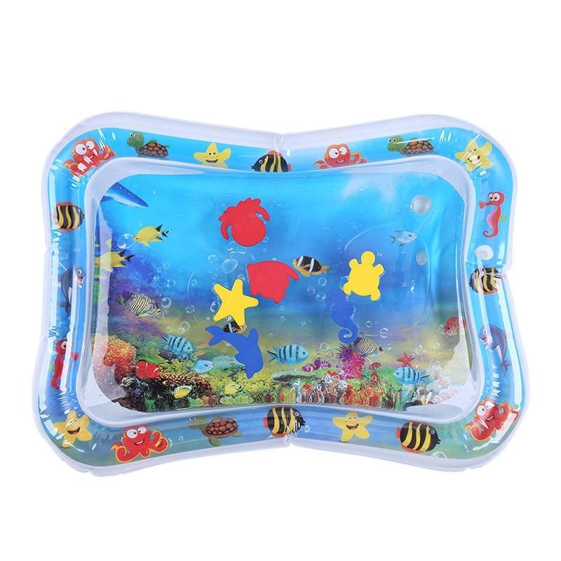 Bubbles Tummy Time Mat | Inflatable, Leakproof Baby Play Mat 1