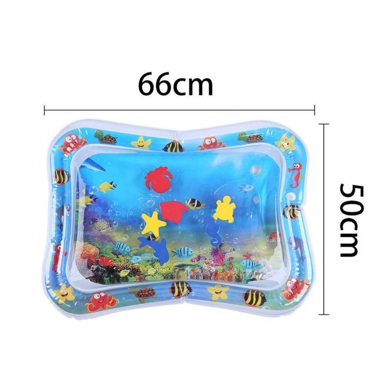 Bubbles Tummy Time Mat | Inflatable, Leakproof Baby Play Mat 8