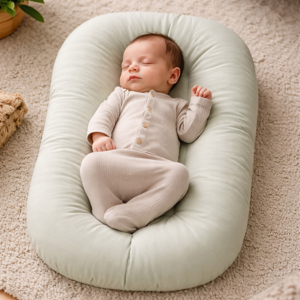 Bubbly Baby Lounger | Cozy Newborn Infant Design for 0-9 Months 13