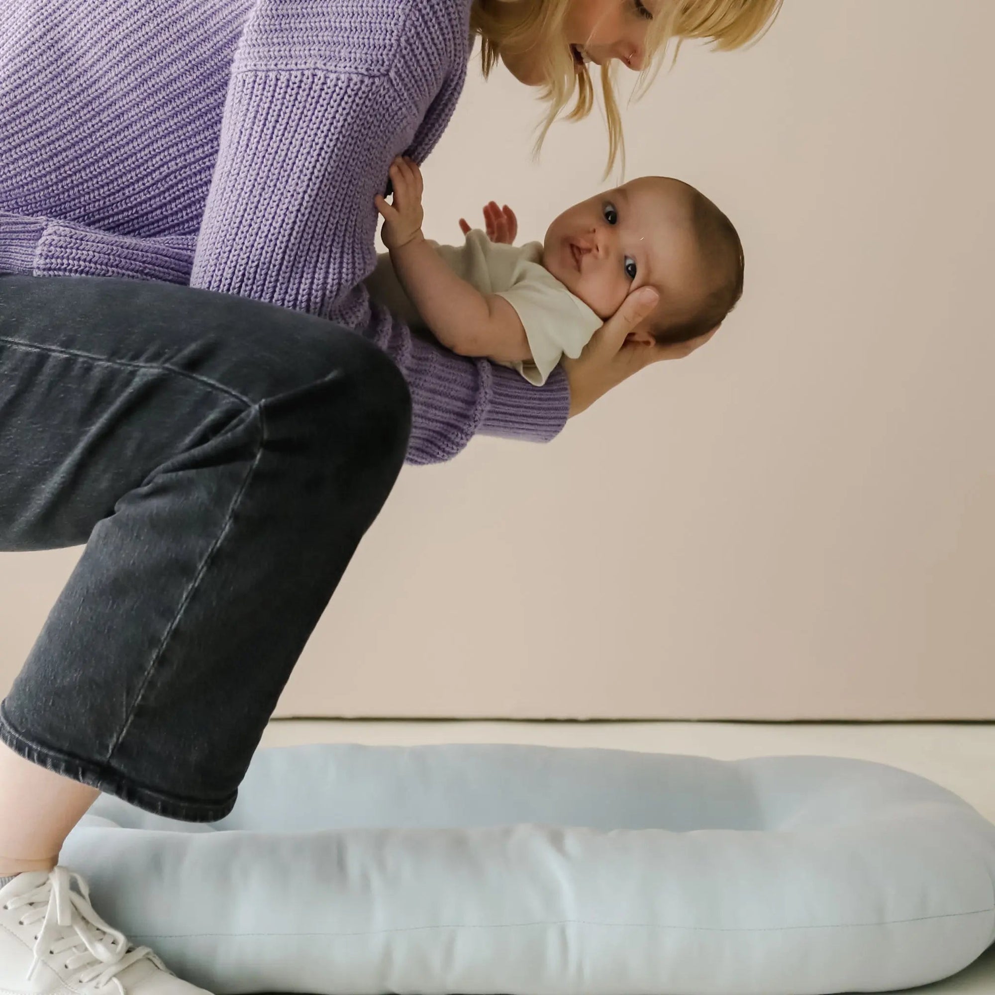 Bubbly Baby Lounger | Cozy Newborn Infant Design for 0-9 Months 7