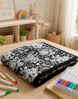 CreaCraft Blanket | DIY Colouring, Soft Plush 2