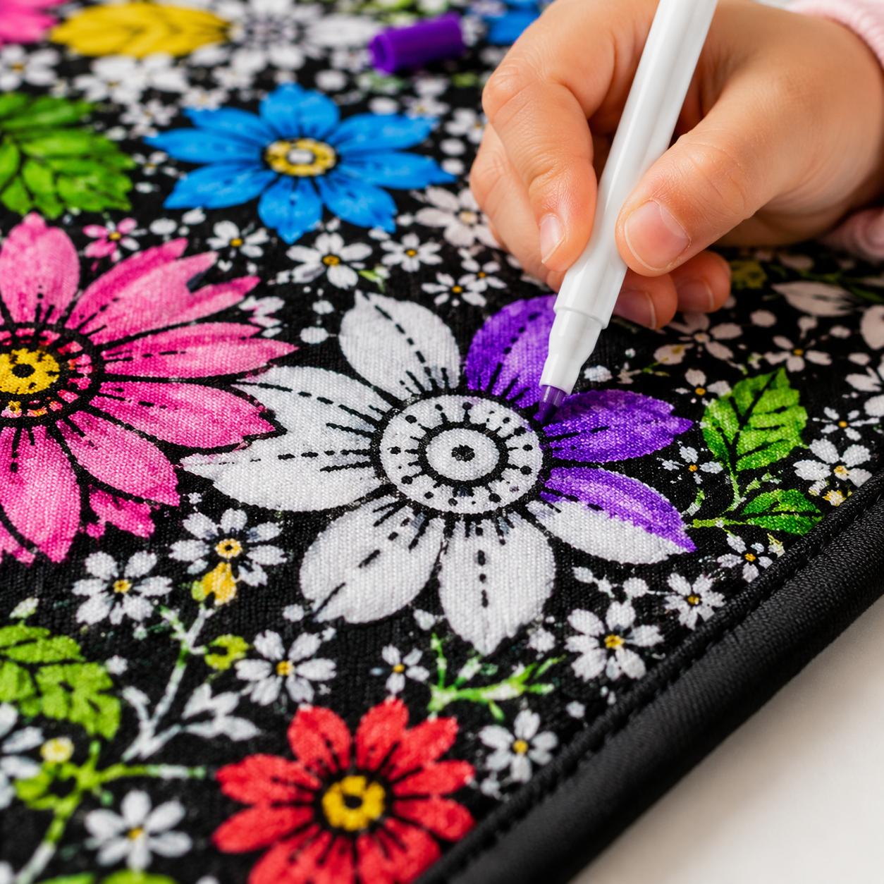 CreaCraft Blanket | DIY Colouring, Soft Plush 6