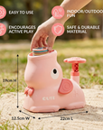Elephanto Disc Launcher | Indoor & Outdoor Fun, Includes Discs and Safety Glasses 5