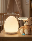 GloEgg Night Light | Touch-Control, 7-Colour Silicone Lamp 3