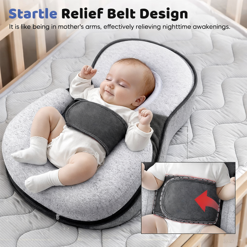 Ivy Infant Pillow | 15° Incline, Head Shaping Support for Newborns 2
