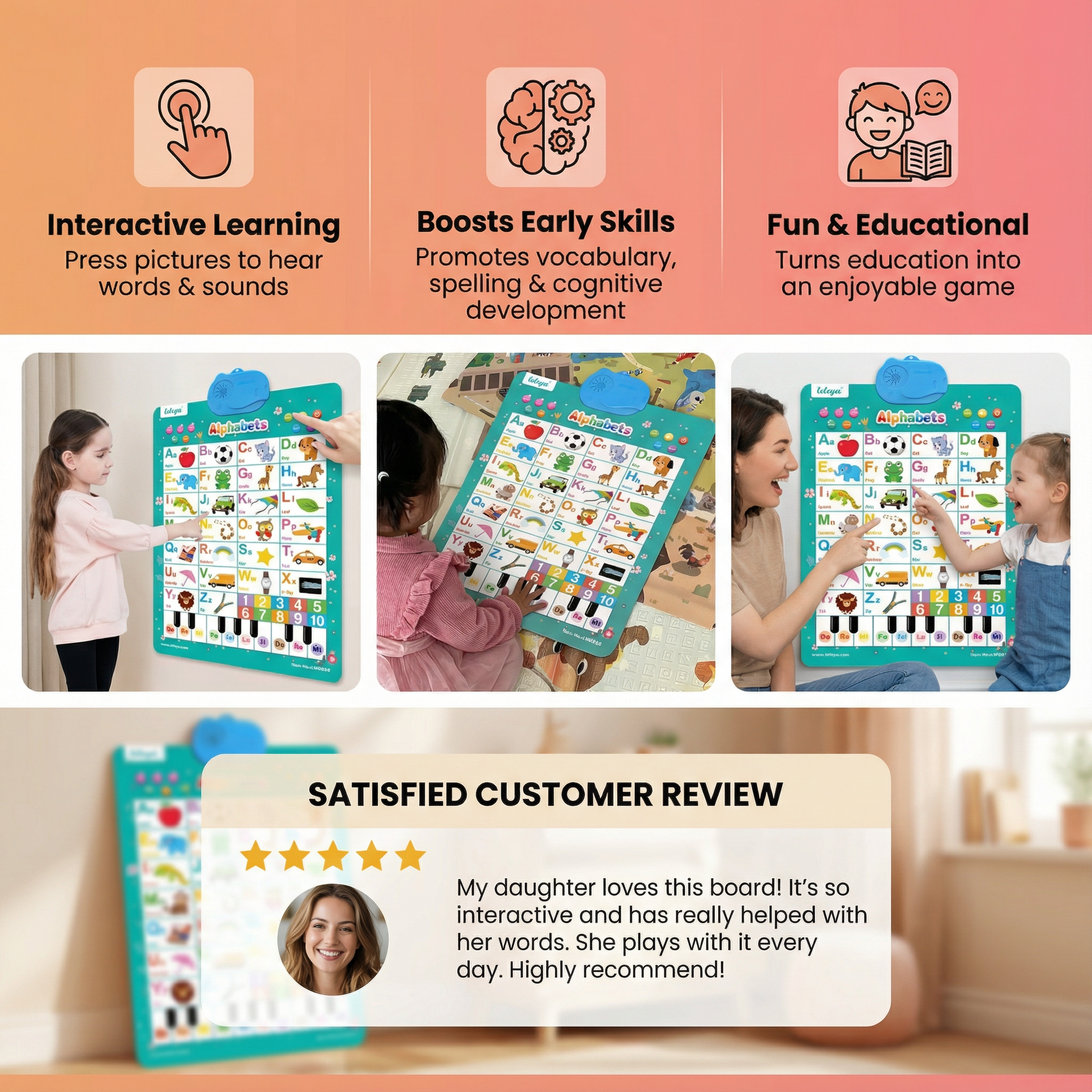 Learning Vocabulary Board | Uncategorized | Engage Your Child with the Tango Learning BoardThe Tango Learning Board offers a fun and interactive way for children to learn English. This innovative board allows kids to explore words and sounds in a complete