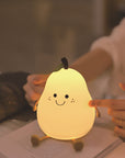 Pear Shaped Night Light With Soft Adjustable Glow 3