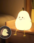 Pear Shaped Night Light With Soft Adjustable Glow 7