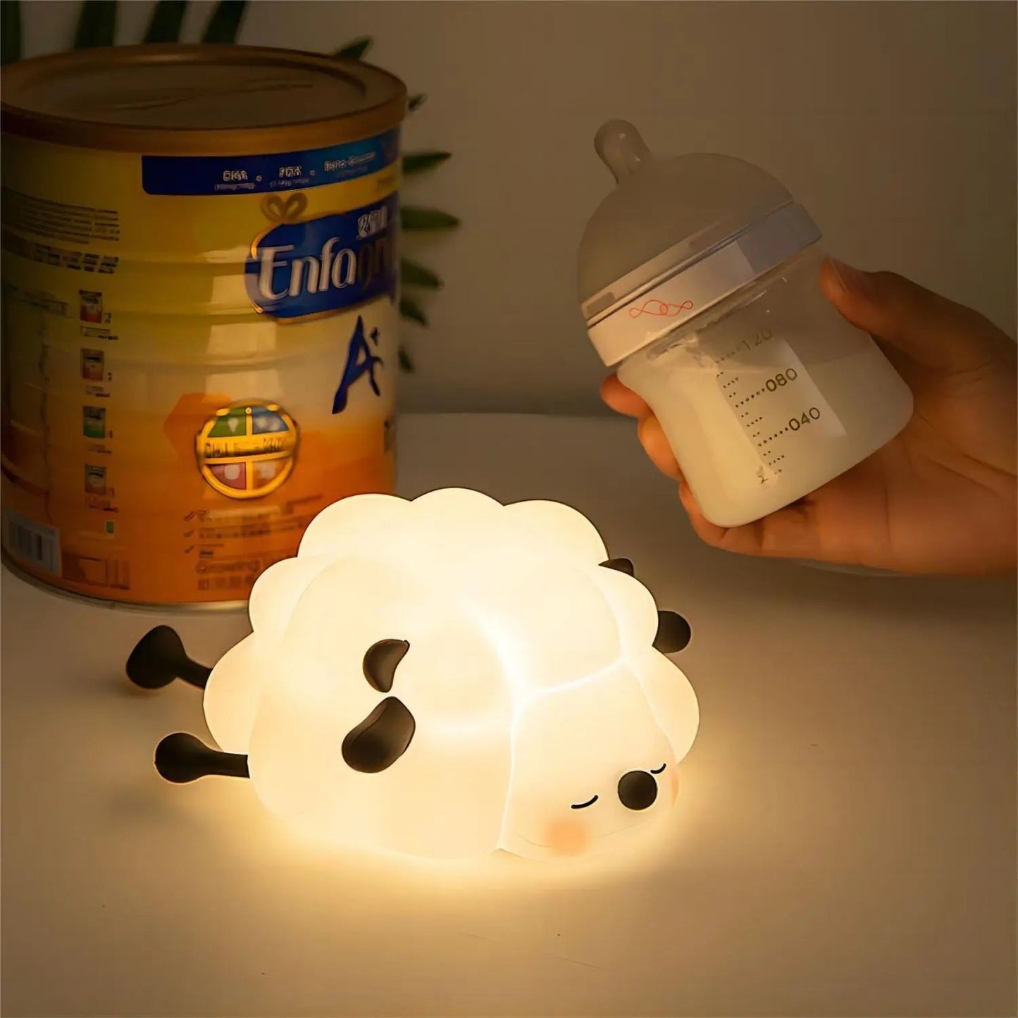 Sheep Night Light | Night Lights | Portable Baby Night Light for Serene SleepThe adorable sheep-shaped night light is the perfect companion to soothe your little one at bedtime. This gentle light transforms the bedtime routine into a magical moment, helpi