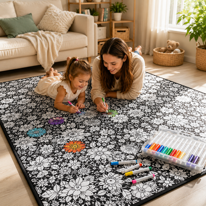 Soft DIY Drawing Blanket | Uncategorized | Create Your Own Cozy Masterpiece with CreaCraft BlanketThe CreaCraft Blanket transforms relaxation time into a creative experience. This unique DIY blanket allows kids and teens to express their imagination by co