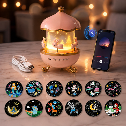 Star Projector Night Light | Night Lights & Ambient Lighting | Turn Bedtime into a Journey Through the StarsThe lights go down, the ceiling comes alive stars, moons, unicorns, and ocean scenes drift slowly across the room while soft music plays. Bedtime s