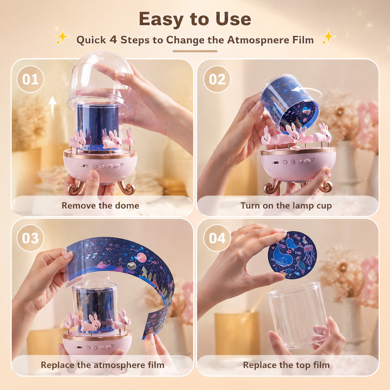 Star Projector Night Light 6