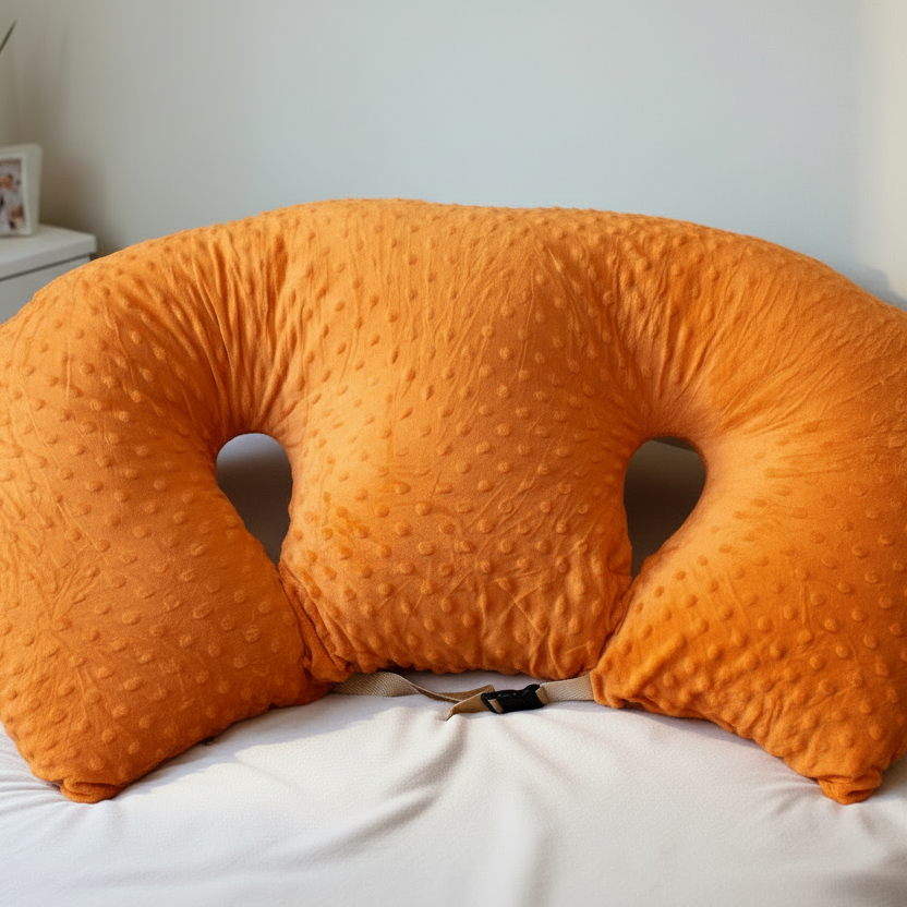 Twin Nursing Pillow | Nursing Pillows | Tandem Haven Nursing Pillow: The Ultimate Support for Twin MomsDesigned specifically for the unique journey of twin motherhood, the Tandem Haven Nursing Pillow offers a perfect blend of comfort, support, and conveni