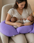 Tandem Haven Nursing Pillow | Ergonomic Support for Twins, Soft Fabric, Easy Care 23