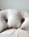 Tandem Haven Nursing Pillow | Ergonomic Support for Twins, Soft Fabric, Easy Care 24