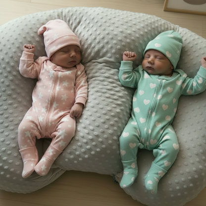 Twin Nursing Pillow | Nursing Pillows | Tandem Haven Nursing Pillow: The Ultimate Support for Twin MomsDesigned specifically for the unique journey of twin motherhood, the Tandem Haven Nursing Pillow offers a perfect blend of comfort, support, and conveni