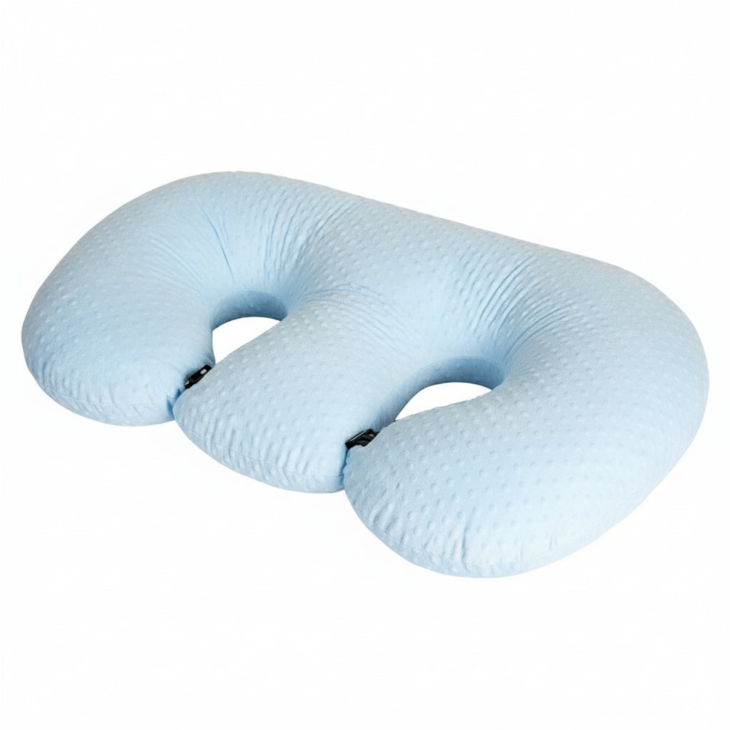 Tandem Haven Nursing Pillow | Ergonomic Support for Twins, Soft Fabric, Easy Care 8