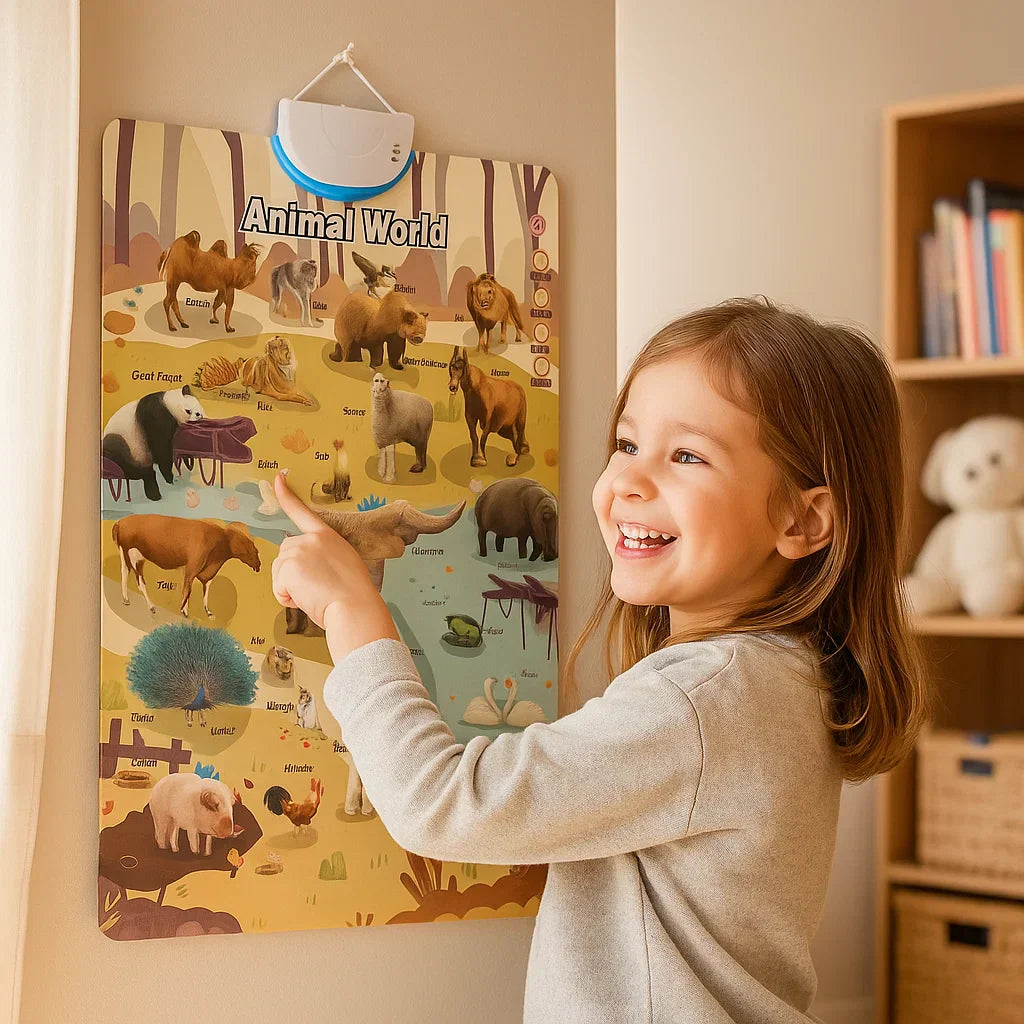 Tango Learning Board | Interactive English Vocabulary, Child-Friendly Design 0