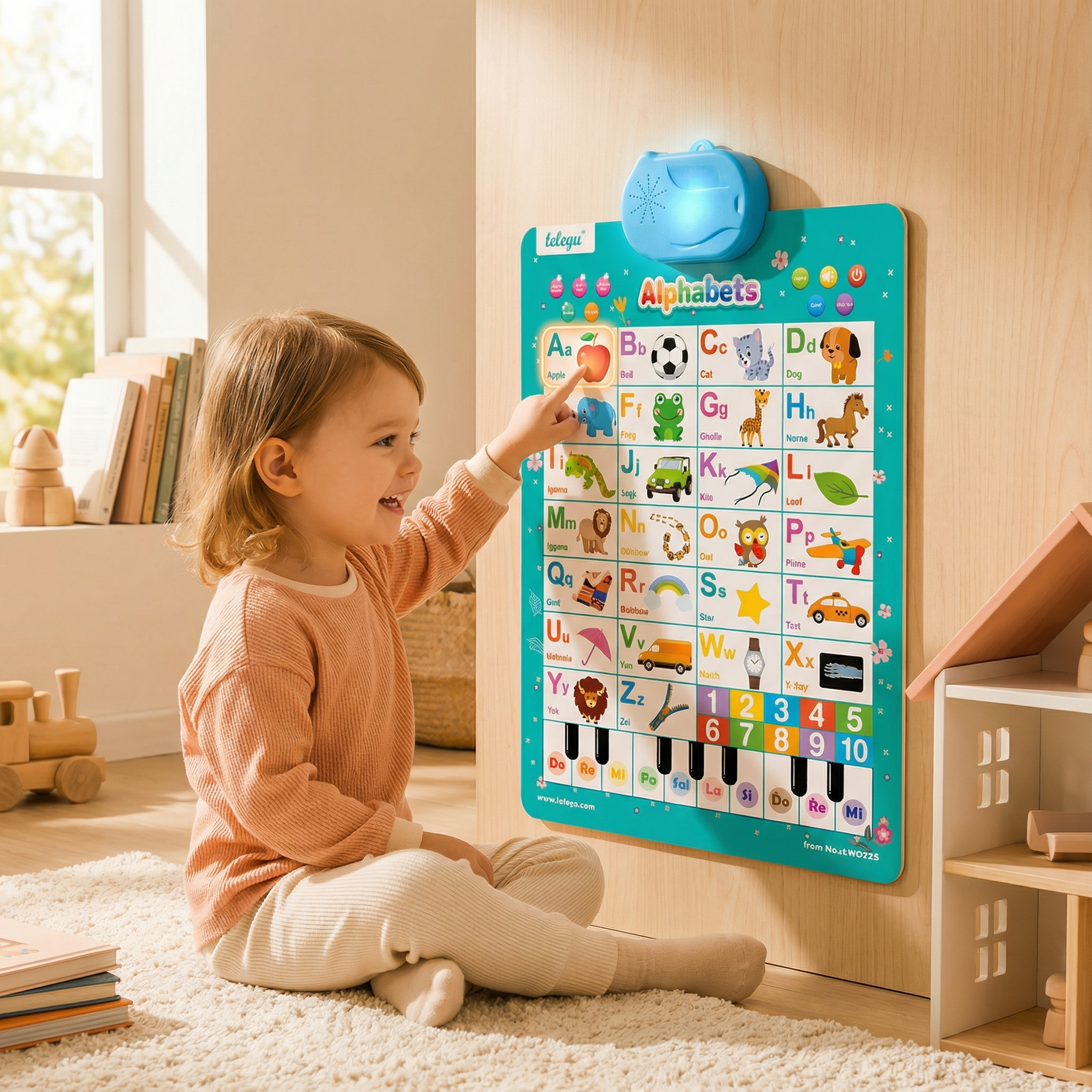 Tango Learning Board | Interactive English Vocabulary, Child-Friendly Design 1