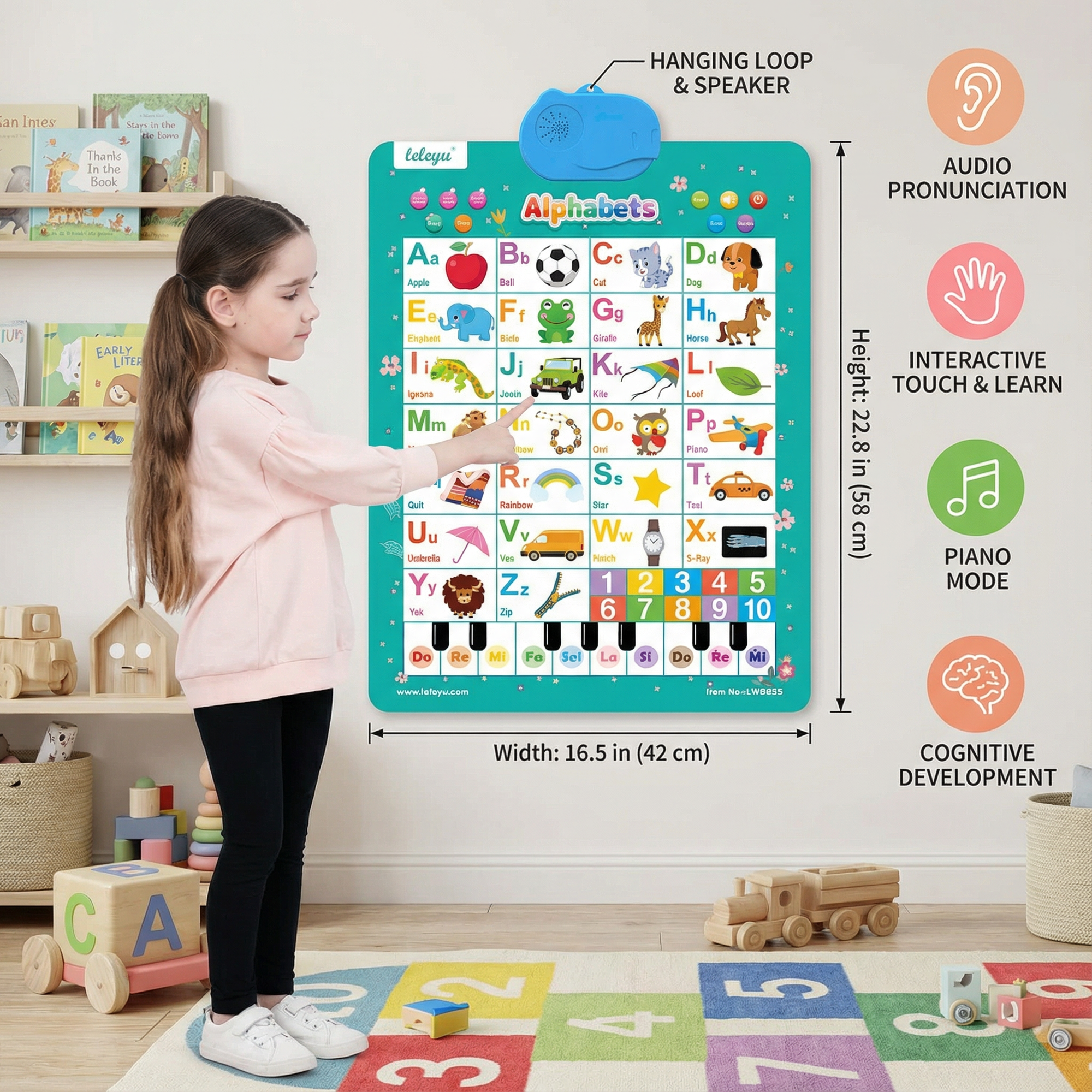 Tango Learning Board | Interactive English Vocabulary, Child-Friendly Design 5