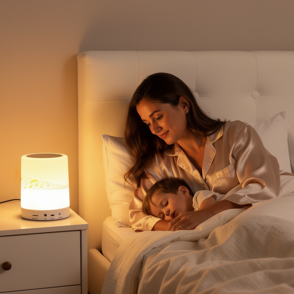 Touch Night Light Bluetooth Speaker 7