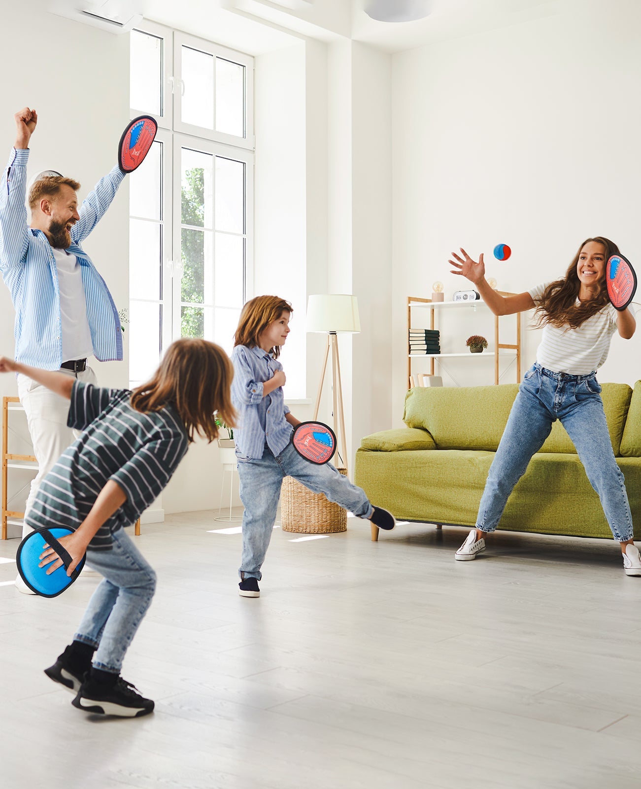 Velo Catch Game Set | Durable Velcro Balls and Paddles 1